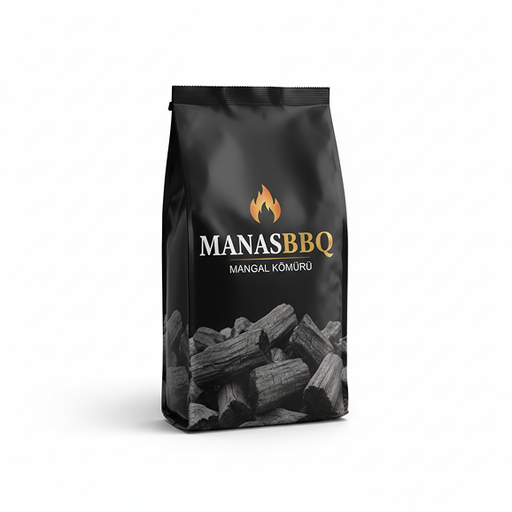 Briket Yumurta Kömür - 4 kg Sıkıştırılmış %100 Doğal Barbekü Mangal Kömürü